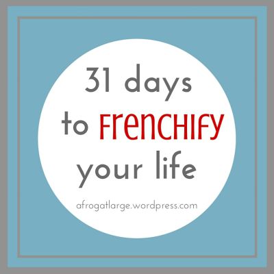 31 days button - Frenchify your life # font x400